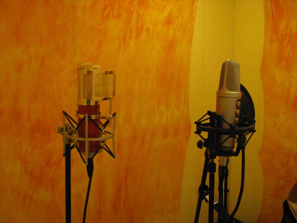 Nahrávací studio – mikrofony